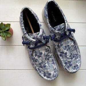 Ariat Men's Navy Floral Sneakers